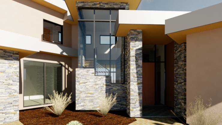 New Contemporary Custom Home, Sedona AZ